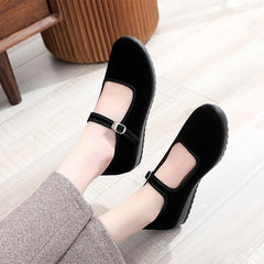 Cloth Female Mother For Han Chinese Clothing Canvas Shoes Newgew