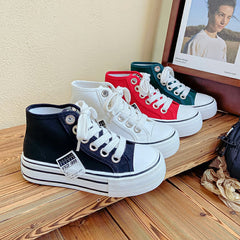 Women's Summer Mesh Breathable Versatile Korean Style Canvas Shoes Newgew