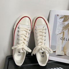 Women's Retro Classic Versatile Couple Board Canvas Shoes Newgew