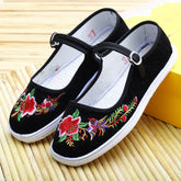 Women's With Pure Cloth Sole And Manual Canvas Shoes Newgew