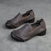 Women Retro Soft Leather Minimalist Casual Shoes Newgew Shoes