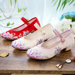 Square With Cheongsam For Han Chinese Clothing Heels Newgew