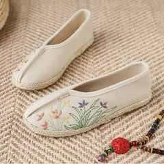 Women's Ancient Costume Dance Elegant Improved Old Women's Shoes Newgew