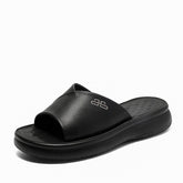 Women Minimalist Fashion Cassual Leather Slides Newgew Shoes