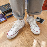 Slouchy Attractive Unique Women's Korean Versatile Canvas Shoes Newgew