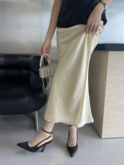 Satin cap-toe slingback high heels NewGew