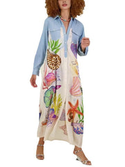 Personalized Graffiti Casual Midi Dress Newgew Dresses