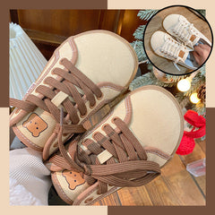 Versatile Classy Women's Bear Bread Lolita Men's Shoes Newgew