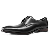 Men Classic Solid Cowhide Handmade Oxford Shoes Newgew Shoes