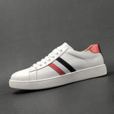 Men Minimalist Leather Flat Casual Shoes Newgew Shoes