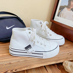 Women's Summer Mesh Breathable Versatile Korean Style Canvas Shoes Newgew