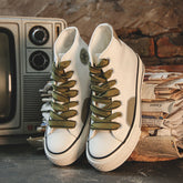 Creative Beautiful Women's Spring Beggar Female Canvas Shoes Newgew