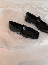 Square Toe Triangle Buckle Shoes Newgew