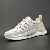 Men Stylish Thick Soled Leather Casual Shoes Newgew Shoes