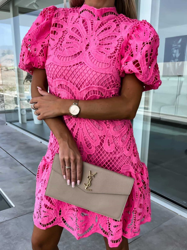 Lace Hollow Out Dress Newgew Dresses