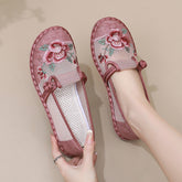Women's Summer Slip-on Retro For Han Chinese Clothing Mesh Canvas Shoes Newgew