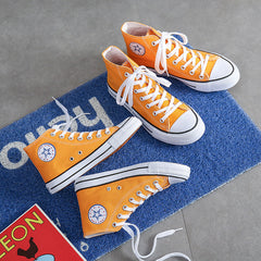 Women's Spring For Lovers Classic Summer Breathable Canvas Shoes Newgew