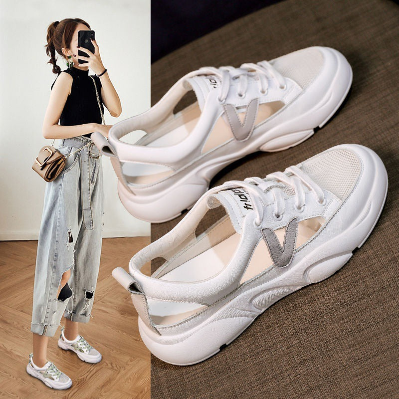 Women's Korean Versatile Breathable Sports Canvas Shoes Newgew