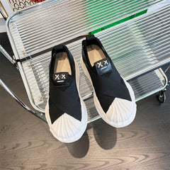 Women's Summer Small Pumps Genuine Flying Woven Canvas Shoes Newgew