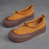 Women Minimalist Soft Leather Flat Casual Shoes Newgew Shoes
