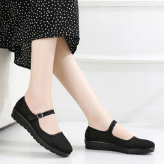 Women's Old Cloth Female Tennis Breathable Mesh Canvas Shoes Newgew