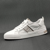 Men Casual Fashion Leather Comfort Flat Shoes Newgew Shoes