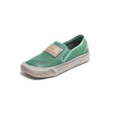 Women Minimalist Hollow Leather Flat Casual Shoes Newgew Shoes