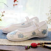 Women's Beijing Cloth Embroidered For Han Chinese Canvas Shoes Newgew