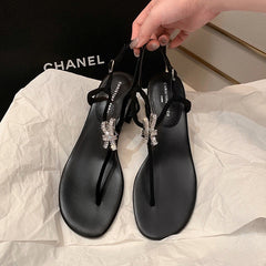 Water Diamond Toe Clipped High Heels Newgew