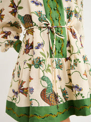 Belted Floral Dress Newgew Dresses