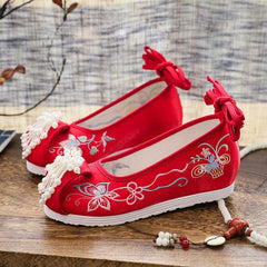 Women's For Han Chinese Clothing Invisible Canvas Shoes Newgew