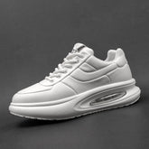 Men Minimalist Leather Thick Soled Casual Shoes Newgew Shoes