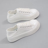 Women's Spring Trendy Easy Wear Cloth Canvas Shoes Newgew