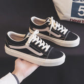 Graceful Classy Versatile Women's Black Fleece-lined Canvas Shoes Newgew