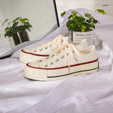 Glamorous Women's Star Platform Hight Increasing Canvas Shoes Newgew