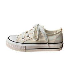 Female Sweet Retro Skateboard Spring And Canvas Shoes Newgew
