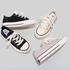 Female Sweet Retro Skateboard Spring And Canvas Shoes Newgew