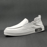 Men Minimalist Leather Soft Flat Loafers Newgew Shoes