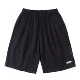 Pleated Front Knee Length Skater Shorts Newgew