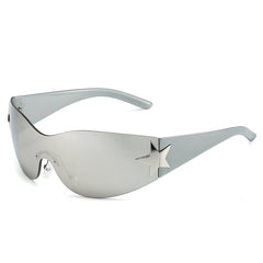 Rimless 'Star' Sunglasses Newgew