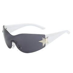 Rimless 'Star' Sunglasses Newgew