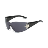 Rimless 'Star' Sunglasses Newgew