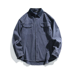 Garment Dyed Cargo Overshirt Newgew