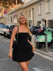 Alma Mae - Elegant strapless dress Newgew Dresses