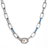Stainless Steel Chain Lightning Necklace Newgew