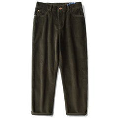 Straight Leg Corduroy Trousers Newgew