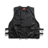 Strapped Mesh Utility Vest Newgew