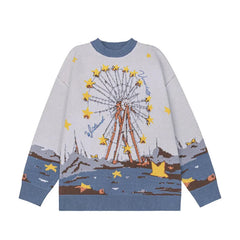 VANCARHELL 'Ferris Wheel' Knitted Sweater Newgew