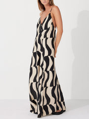 Scooped Back Relaxed Fit Style Maxi Dress Newgew Dresses