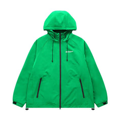 Zip Up Water Repellent Hooded Jacket Newgew